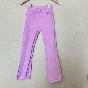 Mini Boden Girls 10 Y Pink Straight Leg Jeans  Denim